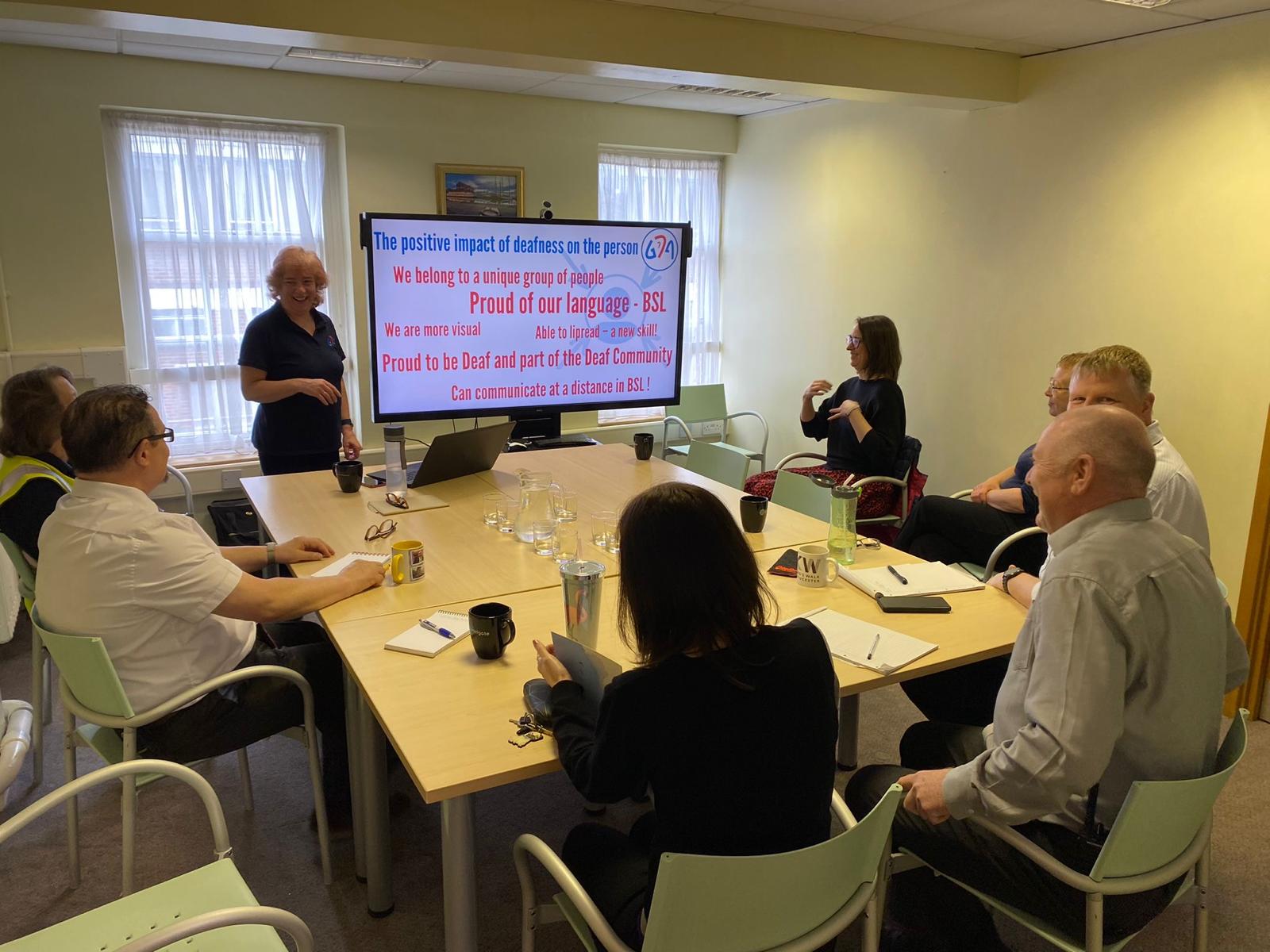 DEAF AWARENESS TRAINING