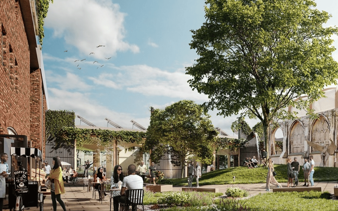 Gloucester secures £11M to transform Eastgate Shopping Centre into the vibrant new Greyfriars Quarter with market, park, and community spaces.