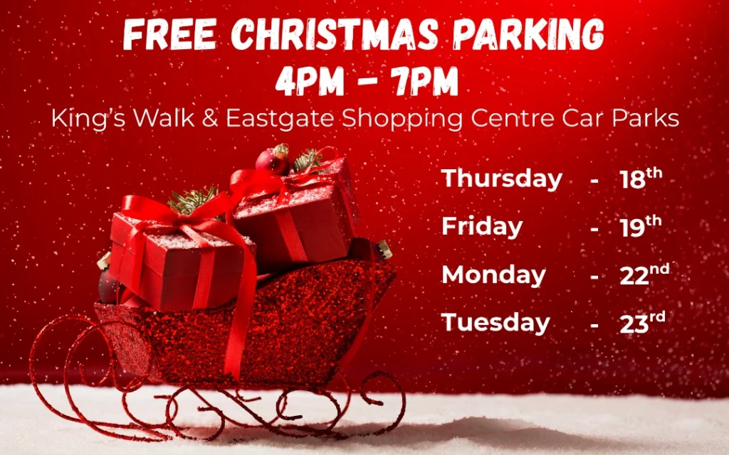 Free Late-Night Christmas Parking at the Eastgate Shopping Centre - Gloucester