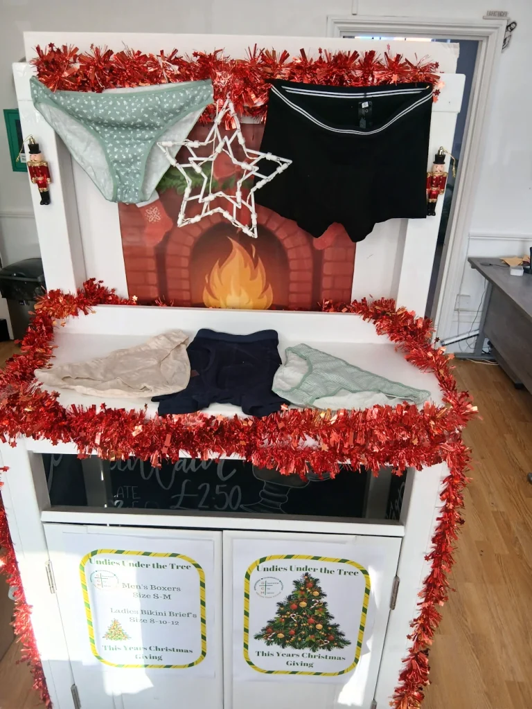 Undies Under The Christmas Tree