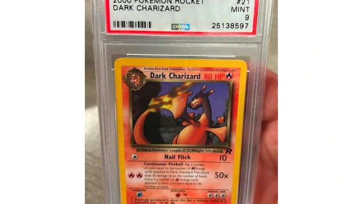 Vinyl Vital Signs - 2000 Pokemon Rocket Dark Charizard