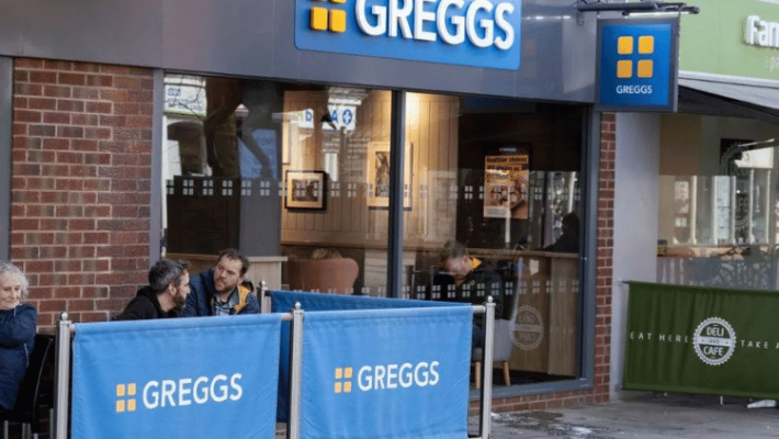 The Greggs at Eastgate Shopping Centre in Gloucester