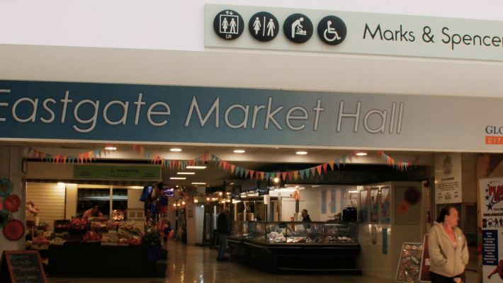 Eastgate Indoor Market - pride of the Eastgate Shopping Centre