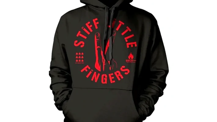Vinyl Vital Signs - Stiff Little Fingers Hoodie