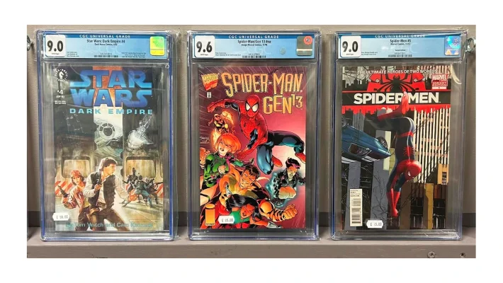 Vinyl Vital Signs - Vintage Comics